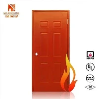 Amerikansk standard 3 timmars lyxhotell Plain Flush Fire Doors